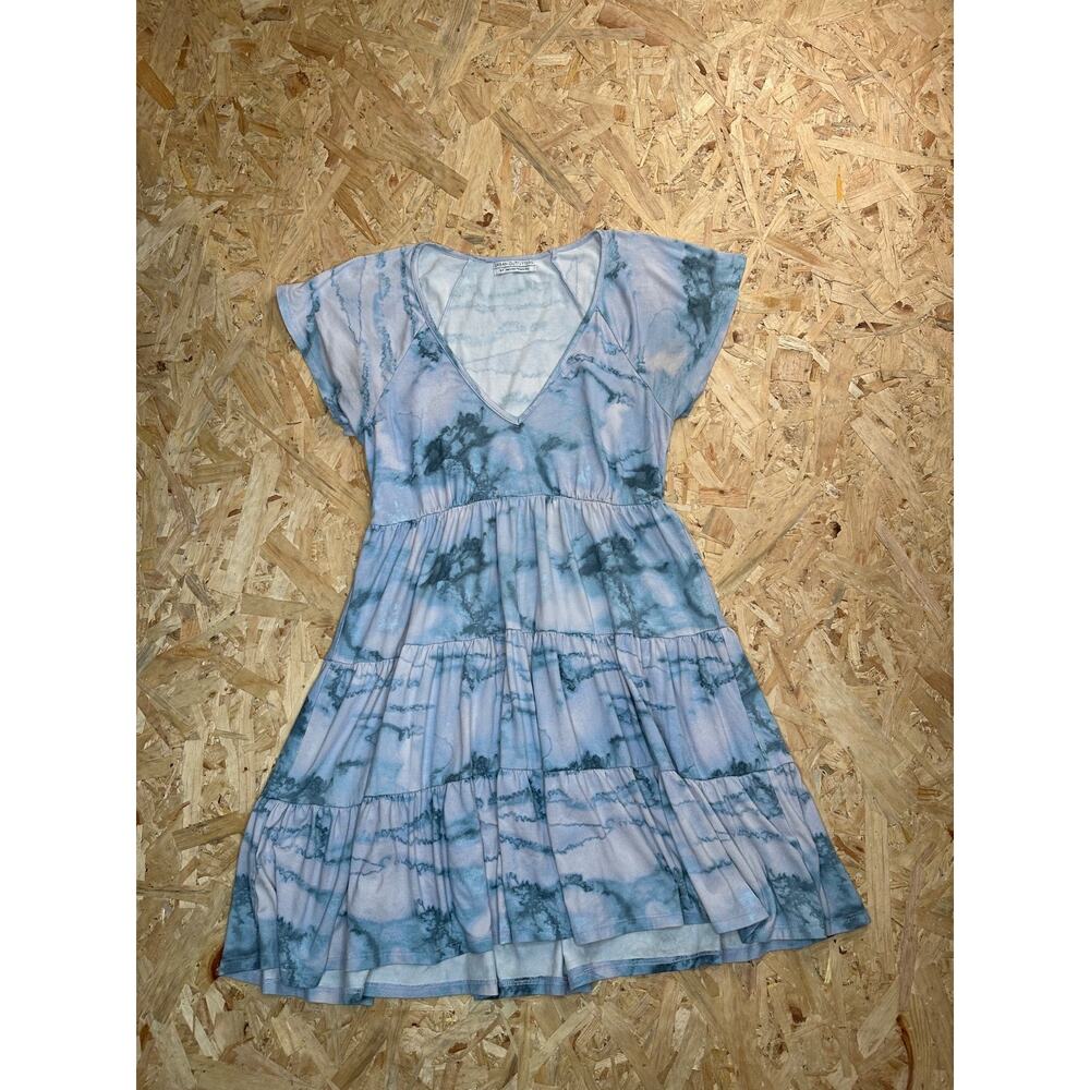 Urban Outfitters Women’s Blue Sleeveless V-neck Midi Dress Sz SP
